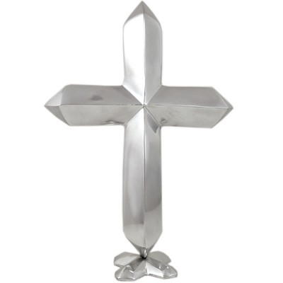 50842-ALUMINIUM STANDING CROSS